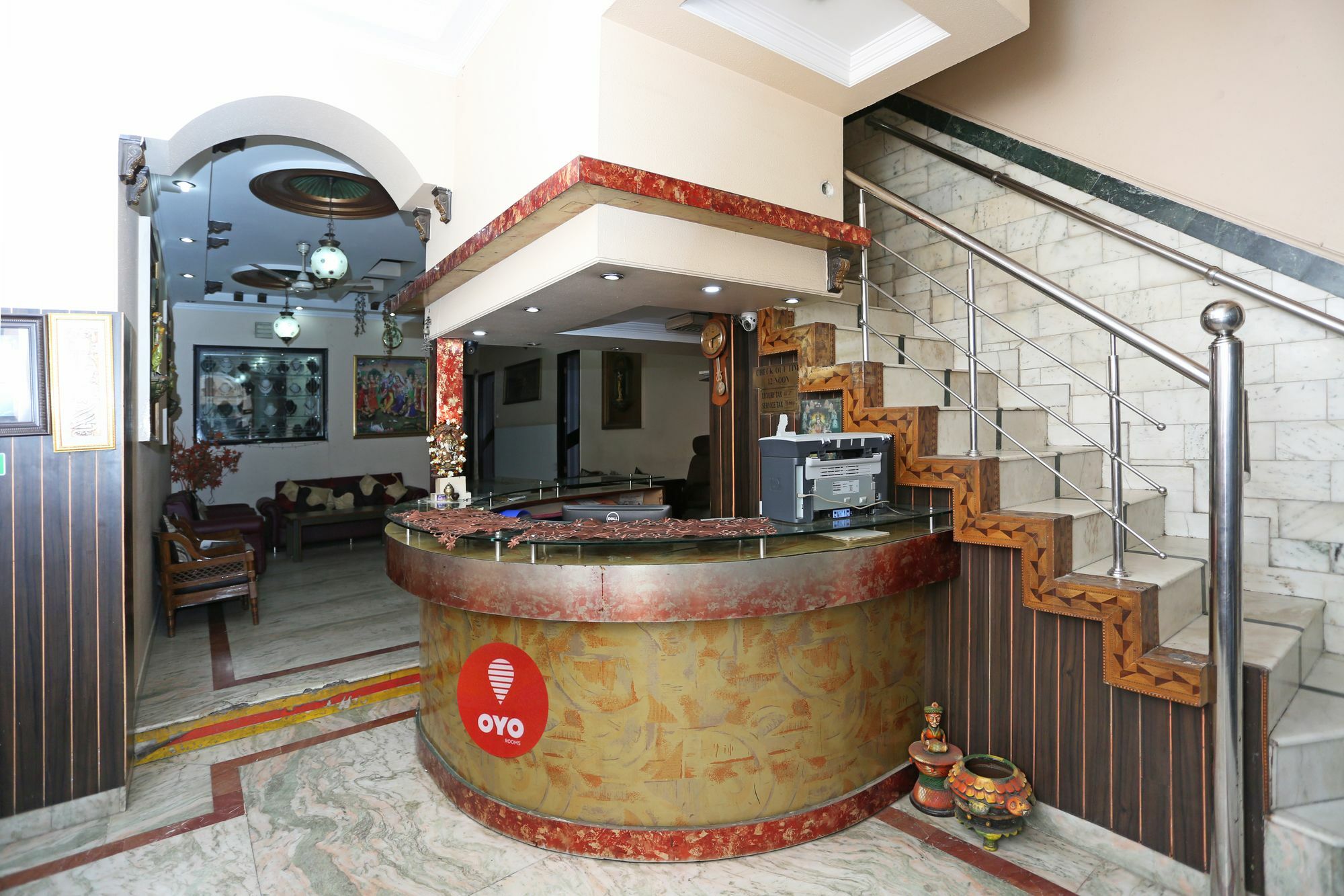Oyo 3472 Hotel Rama Inn Nuova Delhi Esterno foto